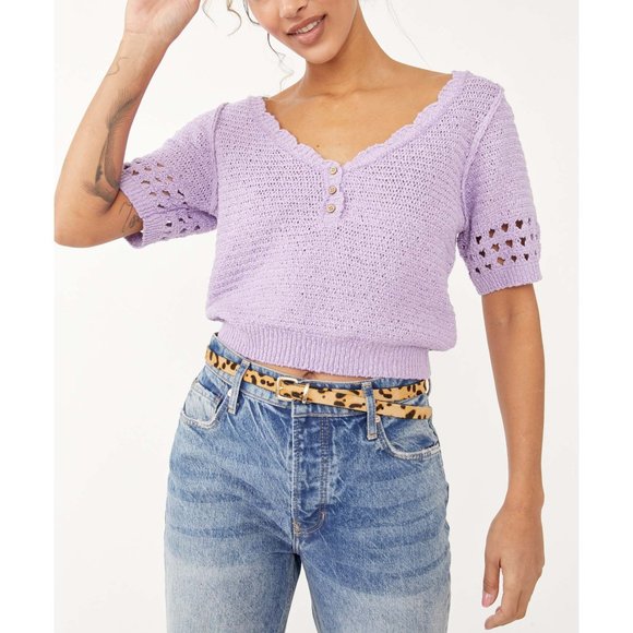 Free People Sweaters - 🎉LAST CHANCE🎉 NWT Free People Bree Pullover / Glimmer